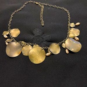 VTG Brass Jingly Disc Boho choker. Makes a delightful jingle when worn.